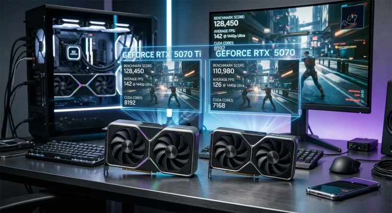 RTX 5070 Ti vs RTX 5070 どっちがおす