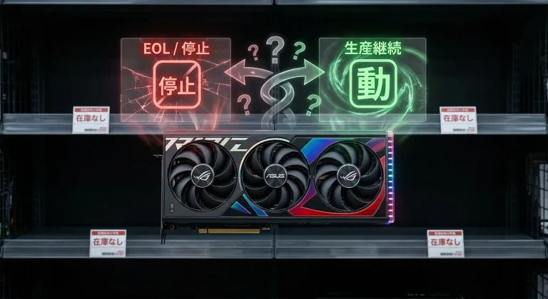 RTX 5070 Ti「EOL騒動」その後 — CFOが認めた長期逼迫