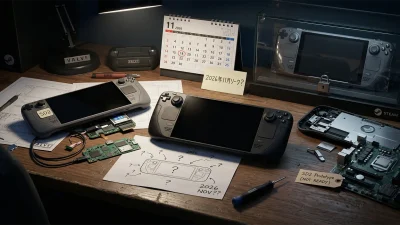 Steam Deck 2は本当に出るのか——2026年11月リークの信頼性と、Valveが「まだ出さない」と言い続ける理由