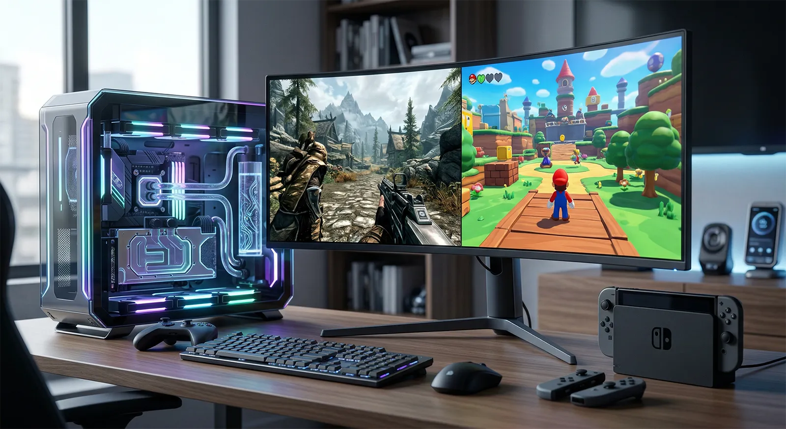 Switch 2 vs ゲーミングPC