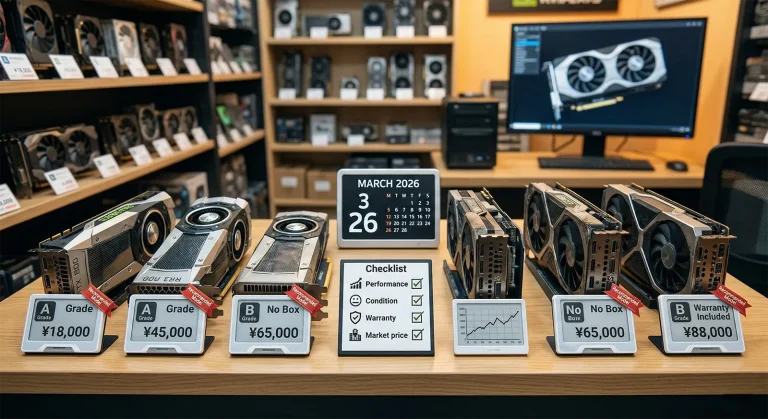 中古GPU購入ガイド 2026