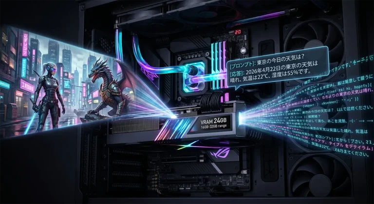 AI画像生成・ローカルLLM用PC構成ガイド2026