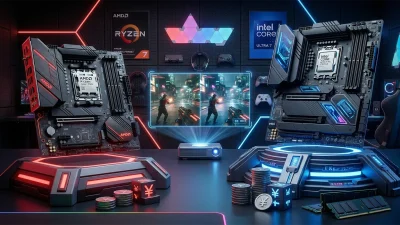 Ryzen 7 9700X vs Core Ultra 7 270K Plus｜プラットフォーム4万円の差はゲームに現れるか【2026年版】