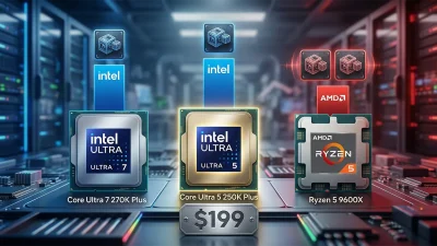 Core Ultra 5 250K Plus レビュー総括——$199で270K Plusと3%差、Ryzen 5 9600Xに生産性2倍の衝撃