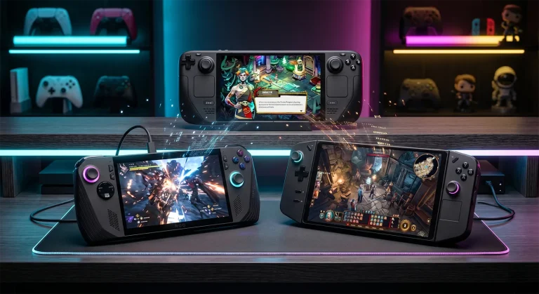 Steam Deck OLED vs ROG Ally X vs Legion Go S