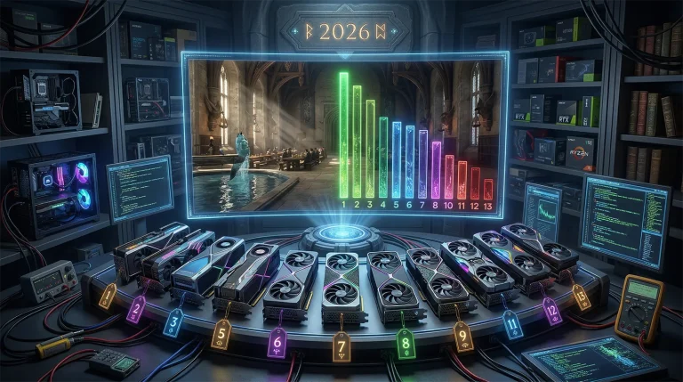 ホグワーツ・レガシー GPU別ベンチマーク