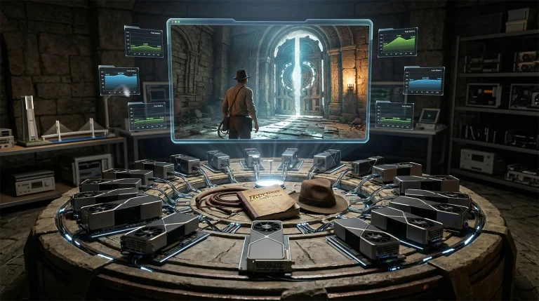 インディ・ジョーンズ/大いなる円環 GPU別ベンチマーク