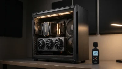 最強の静音ゲーミングPC構成2026——9800X3D + RTX 5080で30dB未満を実現する全パーツ選定ガイド