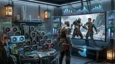 ゴッド・オブ・ウォー ラグナロク GPU別ベンチマーク【2026年版】｜レイトレなしで4K 60fpsが狙える良移植——16GPU実測解説