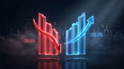 AMD 失速の真相｜Mercury Research Q1 2026 デスクトップシェア 36.4% → 33.2% へ後退、Intel Arrow Lake Refresh が流れを変えた【2026年5月】