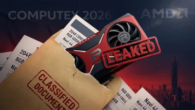 AMD Radeon RX 9050 リーク確報｜RX 9060 XT と同じ2048コア・8GB GDDR6 で RTX 5050 撃破狙い、Computex 2026 で開幕【2026年5月】