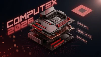 Computex 2026 AM5マザーボード総まとめ｜GIGABYTE 神鷹凛 / ASUS ROG 20周年 / MSI Project Zero / ASRock OC Formula / Biostar X970E リーク・8社新製品の全貌【2026年5月】