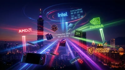 Computex 2026 直前期待ロードマップ｜AMD Zen 6 ・ Intel Panther Lake ・ NVIDIA N1X ・ DDR5 高騰対策 ・ 次世代ハンドヘルドの注目5ポイント【2026年5月30日版】