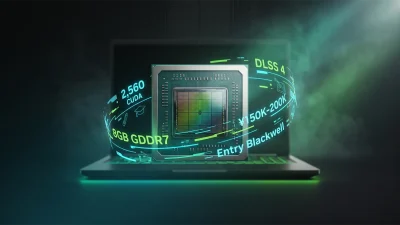 ノート向け RTX 5050 完全レビュー｜2,560 CUDA ・ 8GB GDDR7 ・ TGP 50-115W ・ ¥150-200K 最廉価 Blackwell 入門枠【2026年5月版】