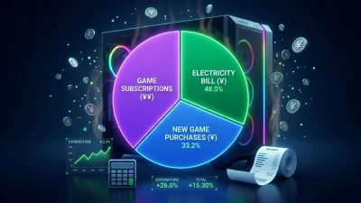 PCゲーマーが2026年夏に直面する3大コスト【家計シミュレーション】電気代・新作ゲーム代・サブスクで月いくら？ライト/スタンダード/ヘビー3層別の総支出を完全試算
