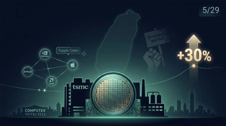 TSMC ストライキ機運