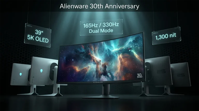 Alienware 30周年記念ゲーミングモニター4製品