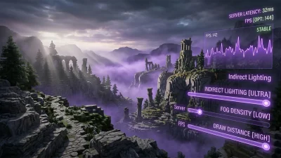 Enshrouded（エンシュラウデッド）PC版 おすすめ設定と重い・サーバー負荷の直し方｜間接光15％軽量化・推奨スペックも【2026年版】