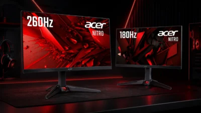 Acer Nitro 新型ゲーミングモニター4機種発売【2026年7月31日】180Hz・260Hzの価格差はわずか1,100円