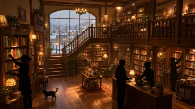 『Bookshop Simulator』正式版1.0配信｜最大4人マルチプレイと新店舗コッツウォルズを追加