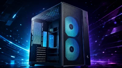 DeepCool「CG590 MESH 2F」が国内発売｜160mmファン2基・大型GPU対応のPCケース