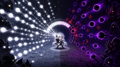 敵弾を避けずに吸収するローグライク『ガッチャ！サバイバー』2026年夏にSteamで登場｜FB777が企画・監修