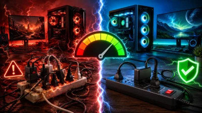 ゲーミングPCの電源タップは何Wまで？合計1500Wの上限・タコ足配線の危険性・PSE対応の選び方まで解説【2026年版】