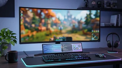 ゲーミングPC用サブモニターの使い道｜Discord・配信・温度表示に便利？