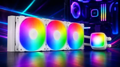Geometric Future「Eskimo Plus 36」実売1万4,000円台｜360mm簡易水冷はホワイトが約1,000円安い