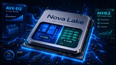 Intel次世代CPU「Nova Lake」でAVX-512復活か。Pコア・Eコア両対応なら何が変わる？