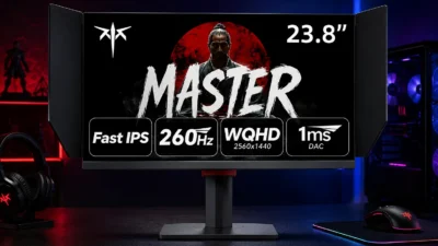 KTC、WQHD・最大260Hz対応の23.8型ゲーミングモニター「24M1」発売｜遮光フード標準・40％ポイント還元も