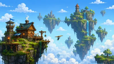 『Core Keeper』新作『KYORA』開発ブログ第6回｜迎角や失速のグライダー飛行モデル、発売日・日本語対応は未定