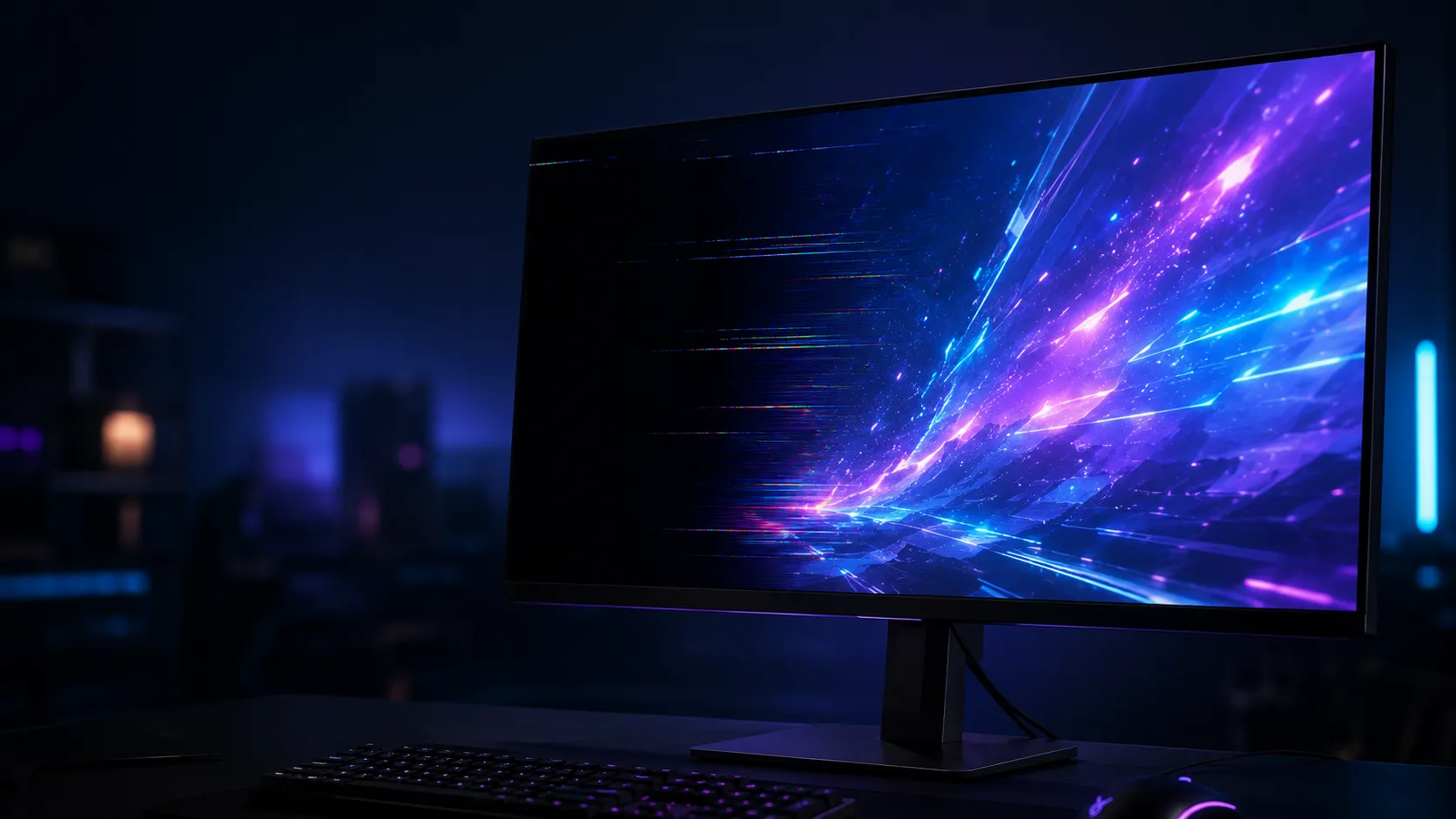ゲーム中にモニターが一瞬暗くなる原因と直し方
