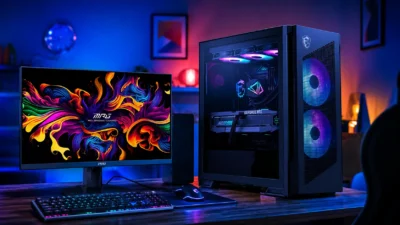 MSI、31.5インチ・WQHD・180Hzの湾曲ゲーミングモニター「MAG 325CQPF E18」を発売