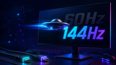 モニターのリフレッシュレートが144Hz・240Hzにならない原因と直し方｜60Hzのままを解決【2026年版】