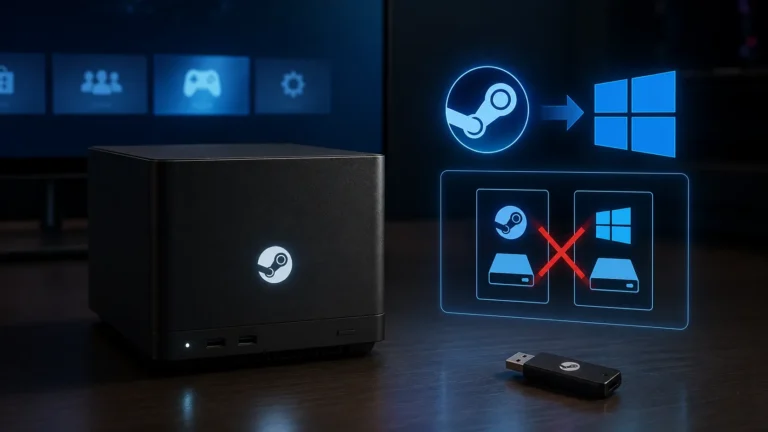 Steam MachineでWindows 11が使用可能に