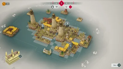 『ShoreTiles』9月3日Steam配信｜昼は島づくり、夜は灯台防衛戦。一度置いたタイルは戻せない硬派ストラテジー