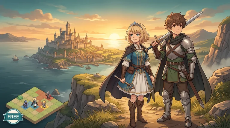 Steam無料SRPG『ユレイシア英雄戦記』はどんなゲーム？25万字シナリオの王道戦記を紹介