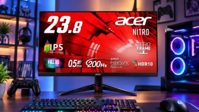 Acer Nitro VG240YX1bmiipxは買いか｜実売16,680円の23.8型200Hzモニターを検証【2026年版】