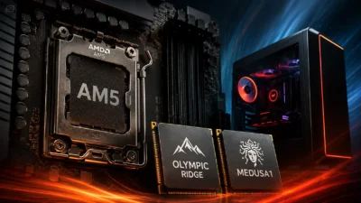 AMD資料に「Olympic Ridge」「Medusa1」のAM5表記｜既存B650・X670でZen 6は使える？