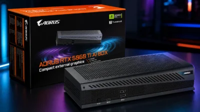 AORUS RTX 5060 Ti AI BOXは買いか｜Thunderbolt 5で薄型ノートを1440pゲーミングPC化、性能を検証