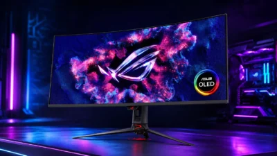 ASUS「ROG Swift OLED PG34WCDN」8月14日発売｜34型UWQHD・360Hzで23万円、MSIより高い理由