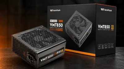 darkFlash「VMT850」は9,980円のATX3.1対応850W電源｜12V-2×6・5年保証で8月21日発売【2026年8月】