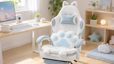 Dowinxの猫耳ゲーミングチェアは買いか｜145°リクライニング・肉球クッションと組み立ての実態を検証【2026年版】