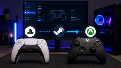 DualSenseをPCで使うとXbox表示になる原因｜Steam InputとPlayStation表示の仕組み【2026年版】