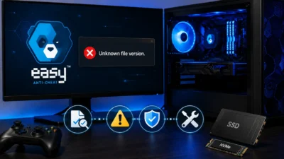 Easy Anti-Cheatで「Unknown file version」と出る原因｜整合性確認しても直らない時の対処法