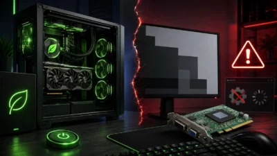 Eco Modeで15日放置するとGPUドライバーが消える？RTX 5070 Tiが「Basic Display Adapter」化