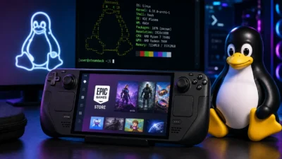 Epic Games StoreがLinux正式対応へ｜Steam DeckでHeroicは不要になる？Fortnite対応は別問題