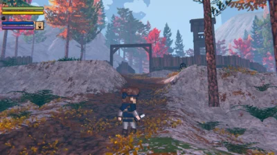 『EthrA』とは？ドット絵×3DオープンワールドRPG｜BobとVeilの2人同時操作、Steamプレイテスト申請受付中