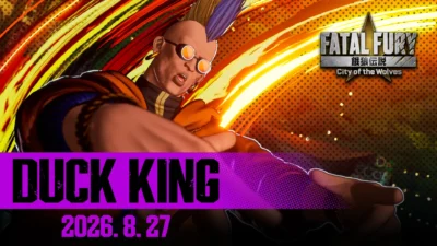 『餓狼伝説 CotW』ダック・キング8月27日参戦｜格闘ゲームへの参戦は21年ぶり、クラウザーへのリベンジとガナッチとの縁